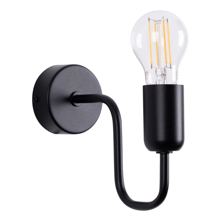 Wall lamp VECTOR 1xE27/15W/230V black