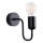 Wall lamp VECTOR 1xE27/15W/230V black