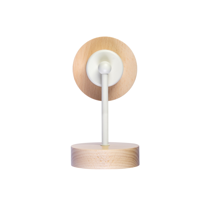 Wall lamp WOODNEST 1xE27/15W/230V pine/cream