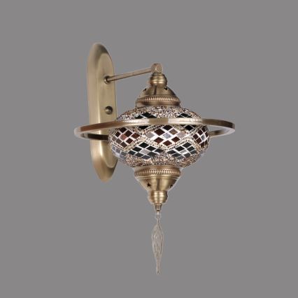 Wall lamp YENI 1xE27/40W/230V bronze
