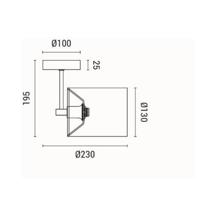 Wall light 1xE14/15W/230V