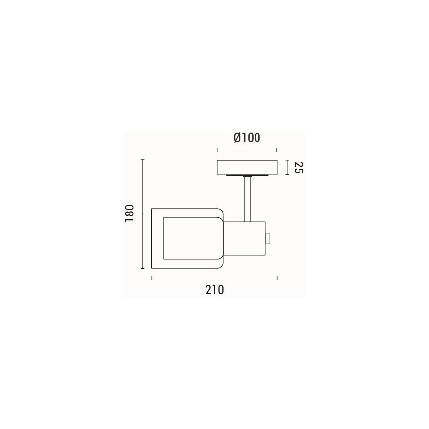 Wall light 1xE14/15W/230V