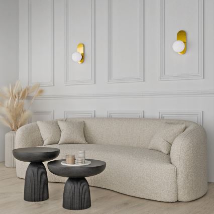 Wall light 1xE27/40W/230V gold/white