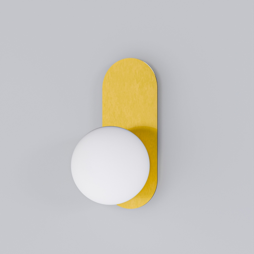 Wall light 1xE27/40W/230V gold/white