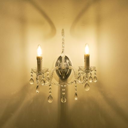 Wall light 2xE14/15W/230V