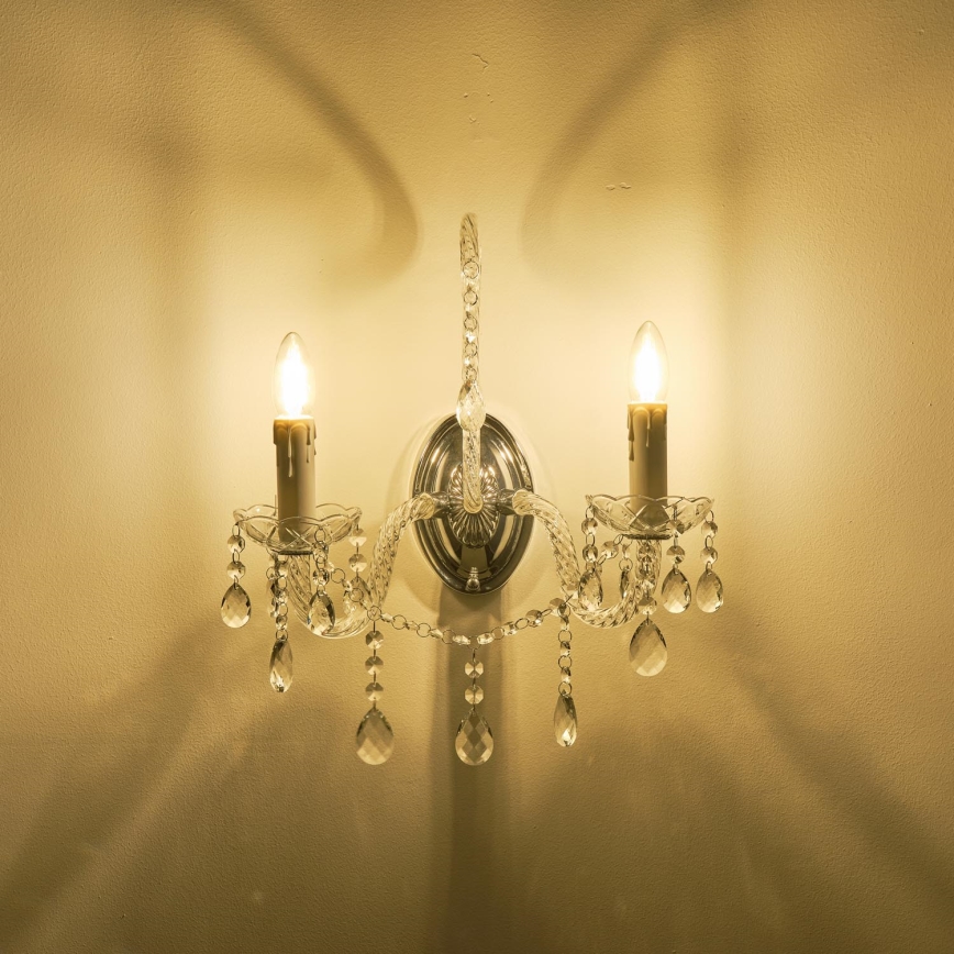 Wall light 2xE14/15W/230V