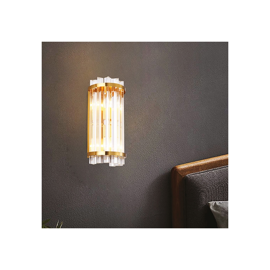 Wall light 2xE14/7W/230V gold