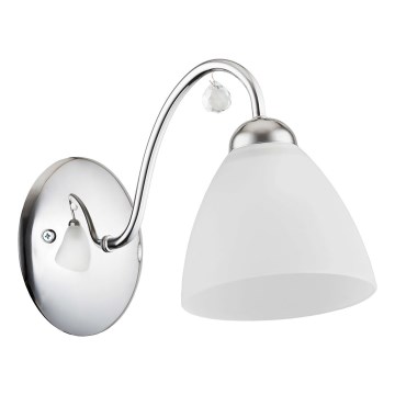 Wall light AMARILLO 1xE27/15W/230V shiny chrome