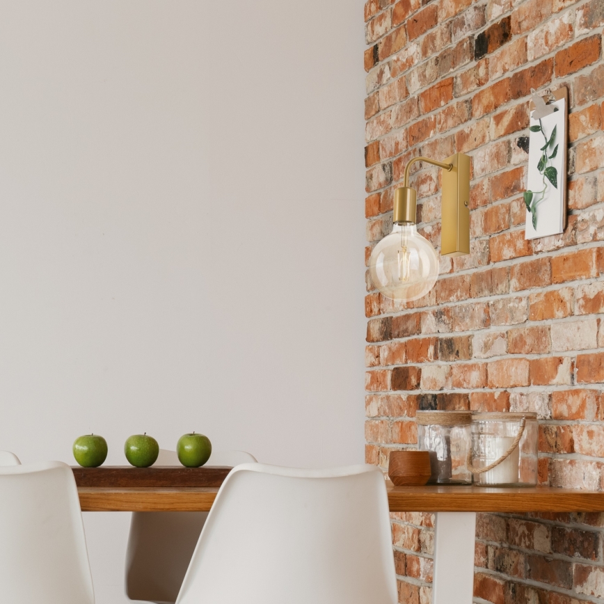 Wall light ASTRID 1xE27/60W/230V gold