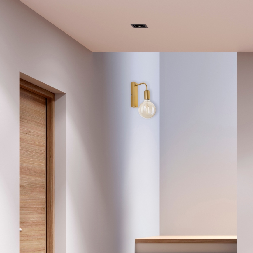 Wall light ASTRID 1xE27/60W/230V gold