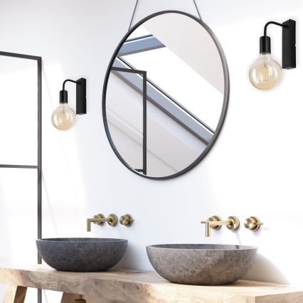 Wall light ASTRID 1xE27/60W/230V matte black