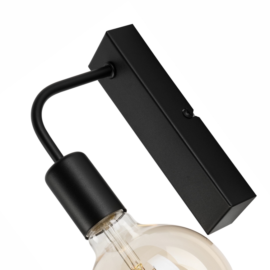 Wall light ASTRID 1xE27/60W/230V matte black