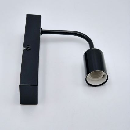 Wall light ASTRID 1xE27/60W/230V shiny black