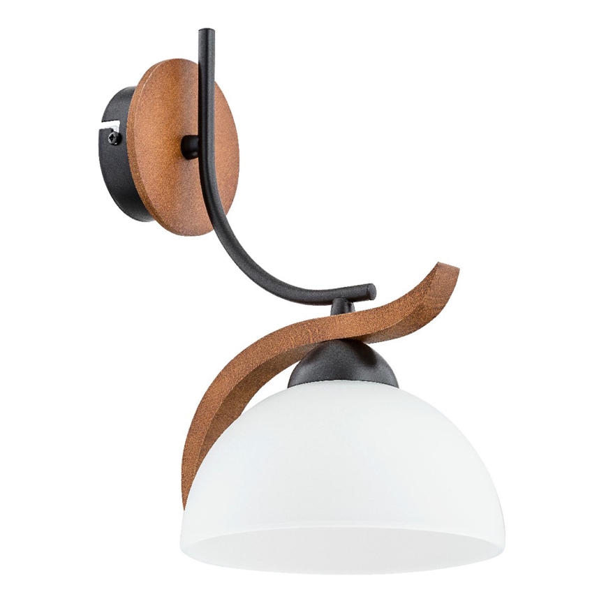 Wall light BAFIA 1xE27/15W/230V brown