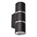 Wall light BAMBOO 2xGU10/10W/230V black
