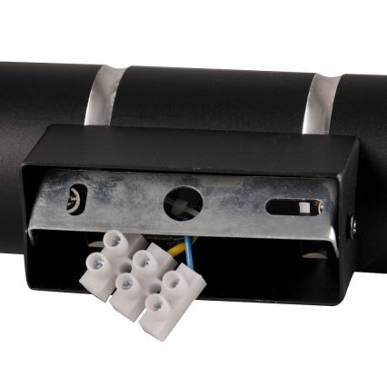 Wall light BAMBOO 2xGU10/10W/230V black