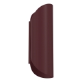 Wall light BARBOS 2xG9/8W/230V burgundy