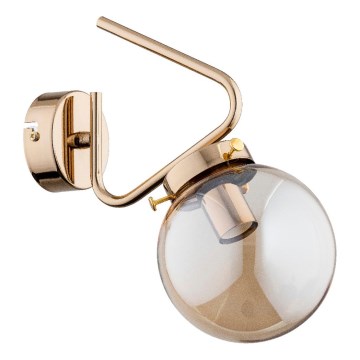 Wall light BARSUM 1xE14/10W/230V gold