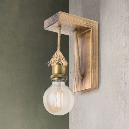 Wall light BASSENA 1xE27/60W/230V