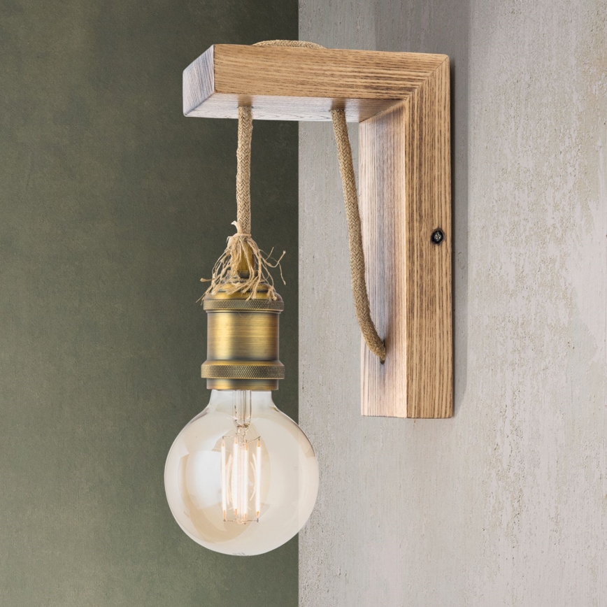 Wall light BASSENA 1xE27/60W/230V