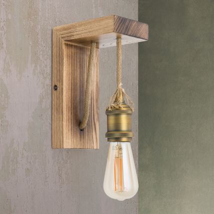 Wall light BASSENA 1xE27/60W/230V
