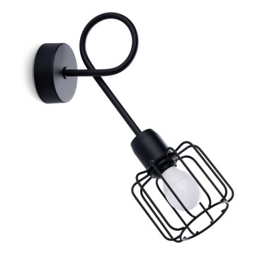 Wall light BELUCI 1xE14/40W/230V black