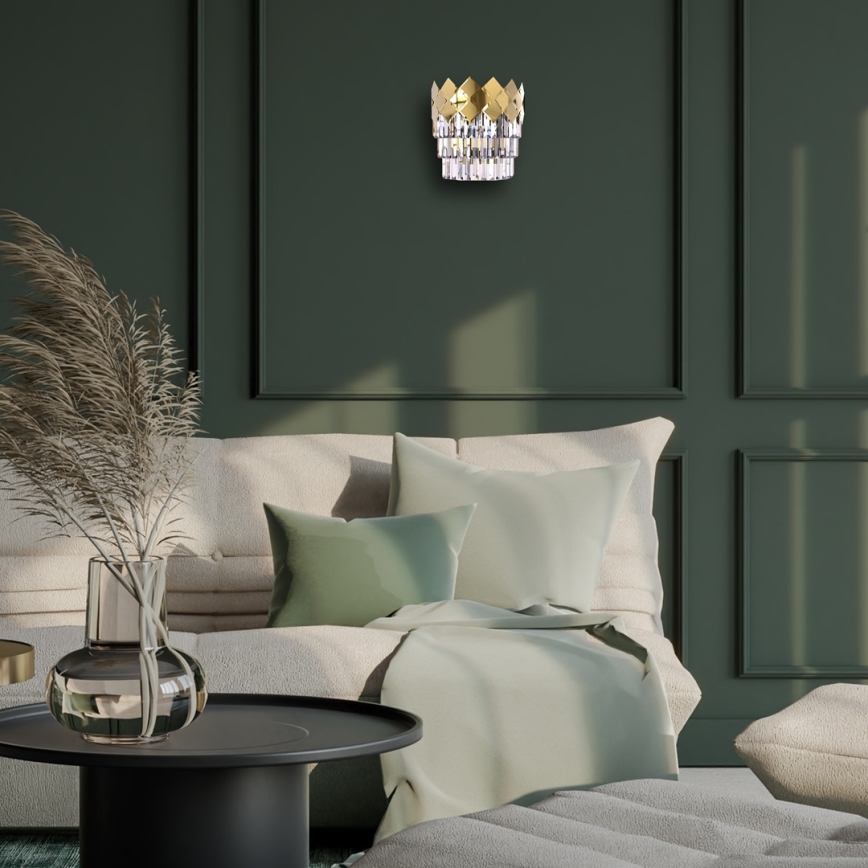 Wall light CARISMA 2xE14/40W/230V gold