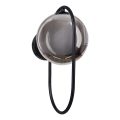 Wall light CORDEL 1xG9/28W/230V black/smoky black