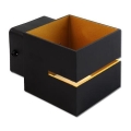 Wall light COSTA 1xG9/35W/230V black/copper