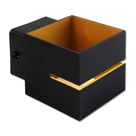 Wall light COSTA 1xG9/35W/230V black/copper