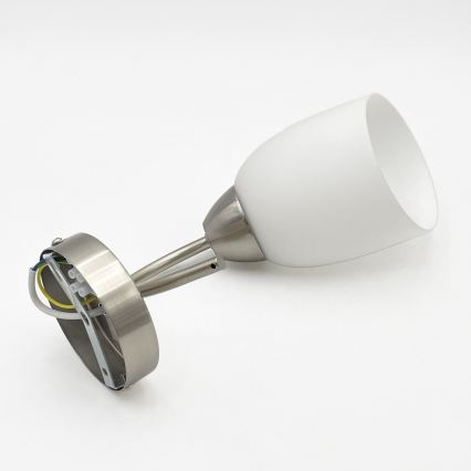 Wall light DONNA 1xE27/60W/230V nickel