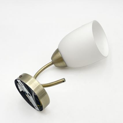 Wall light DONNA 1xE27/60W/230V patina