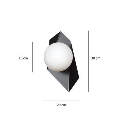 Wall light DRIFTON 1xE14/10W/230V black
