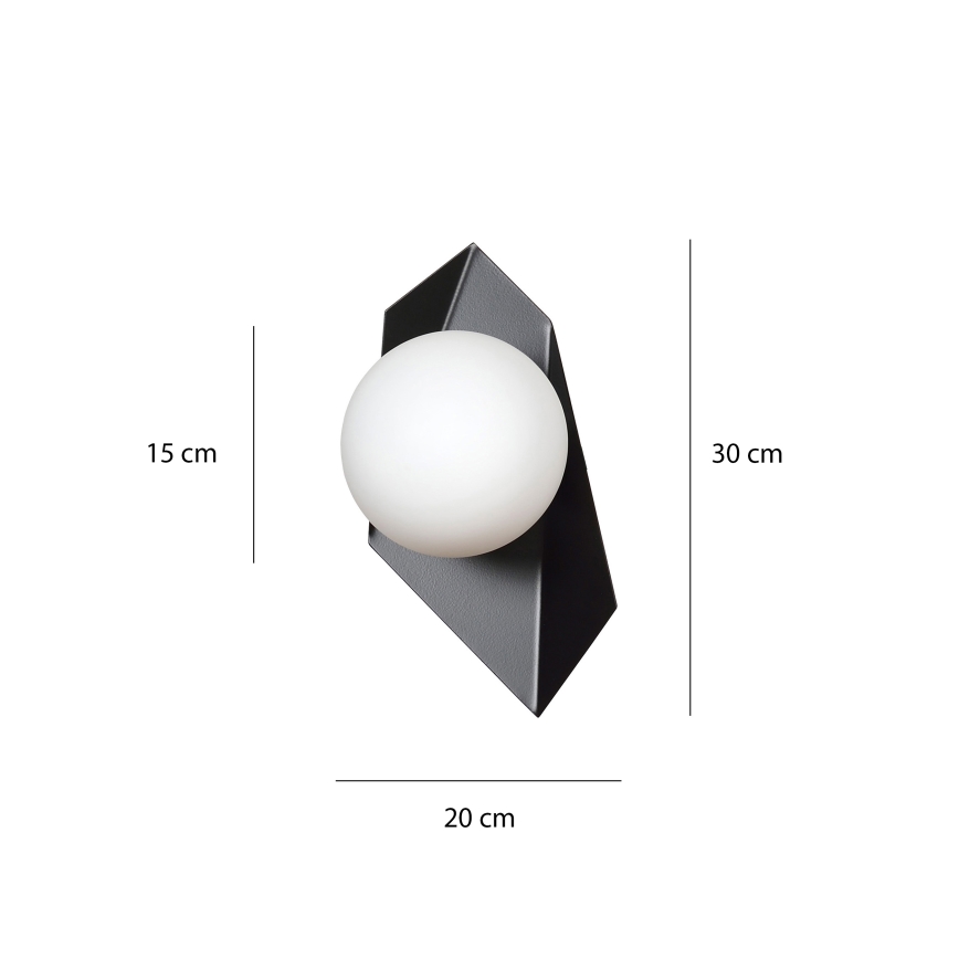 Wall light DRIFTON 1xE14/10W/230V black