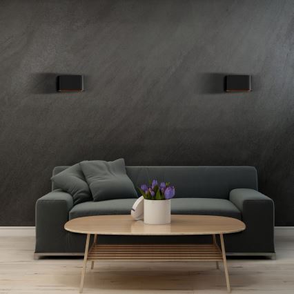 Wall light ELISSA 1xG9/10W/230V black