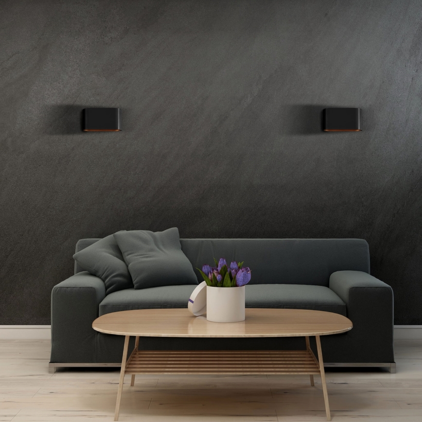 Wall light ELISSA 1xG9/10W/230V black