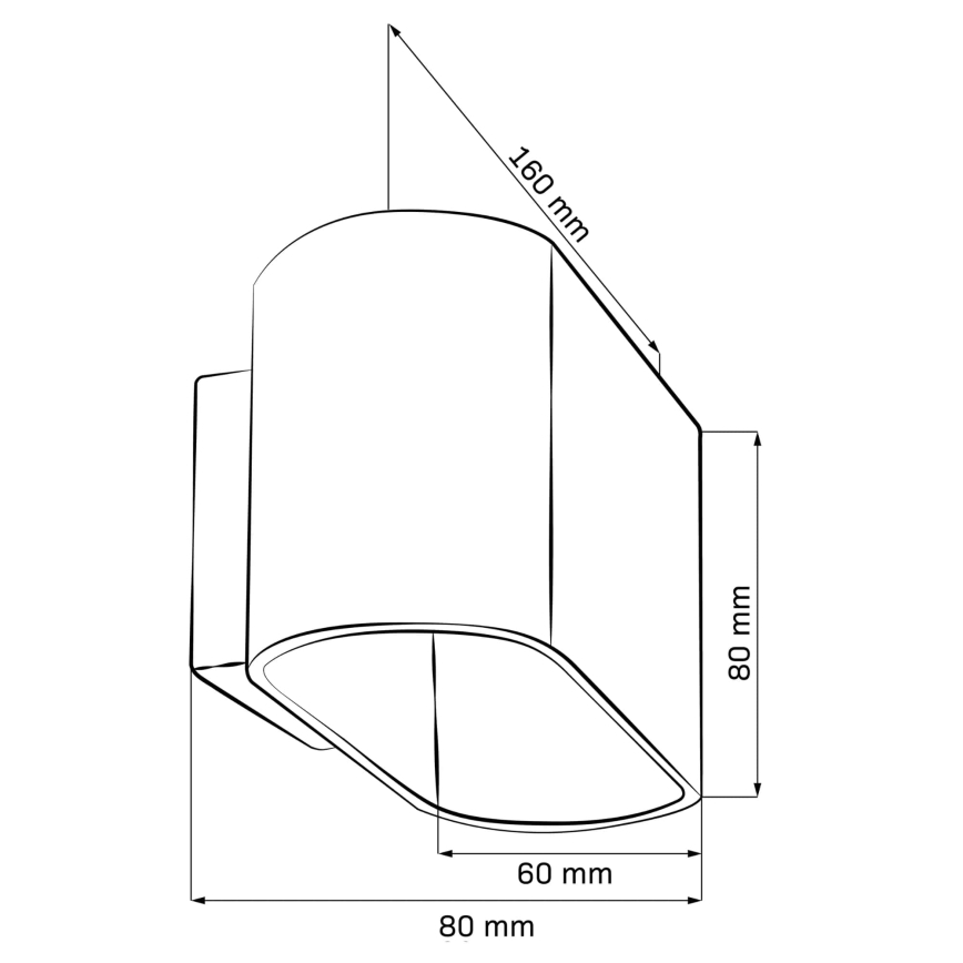 Wall light ELISSA 1xG9/10W/230V white