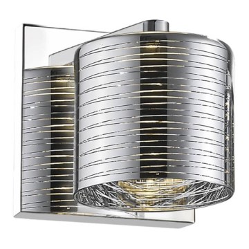 Wall light EVOLUTION 1xG9/3W/230V shiny chrome