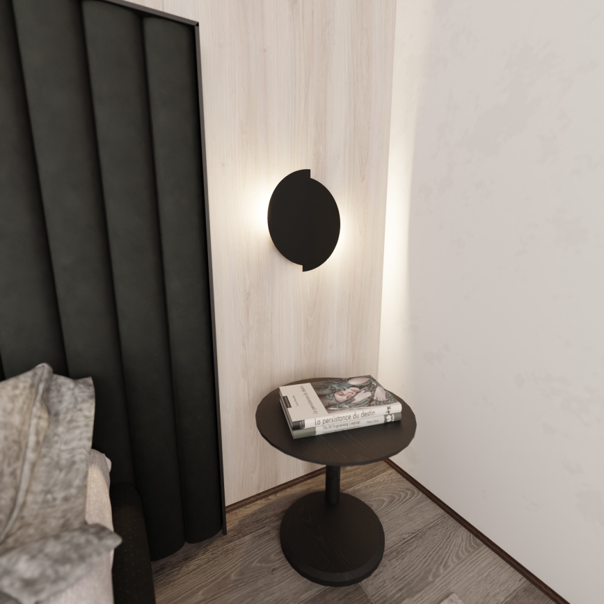 Wall light FORM 1xG9/8W/230V black