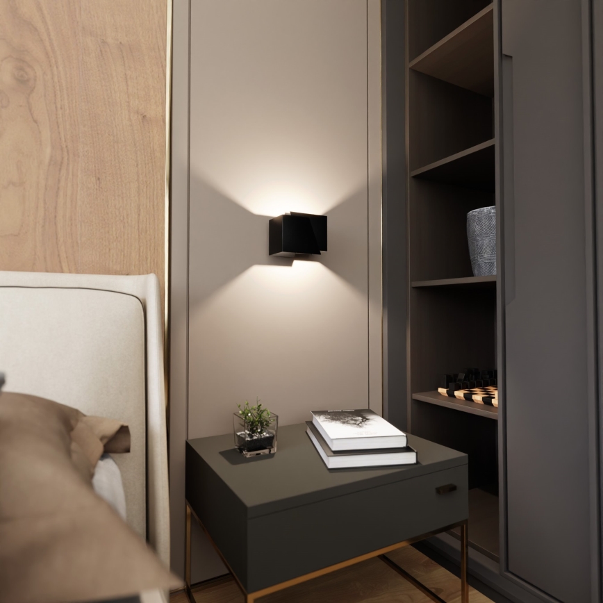 Wall light FROST 1xG9/8W/230V black