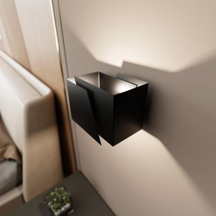 Wall light FROST 1xG9/8W/230V black