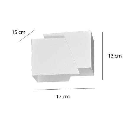 Wall light FROST 1xG9/8W/230V white