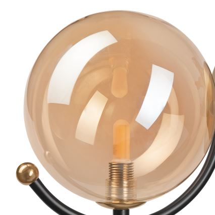 Wall light GEORGIA 1xE14/5W/230V gold/smoky beige