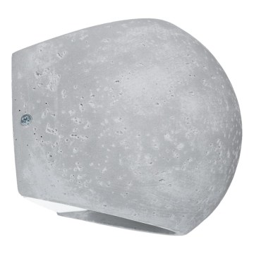 Wall light GLOBE 2xG9/8W/230V concrete/grey