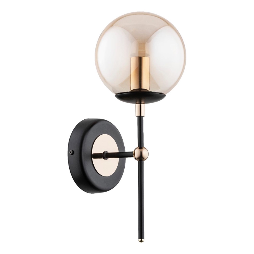 Wall light ITORIS 1xE14/10W/230V black/gold