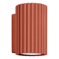 Wall light KARBON 1xGU10/10W/230V red