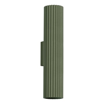 Wall light KARBON 2xGU10/10W/230V green
