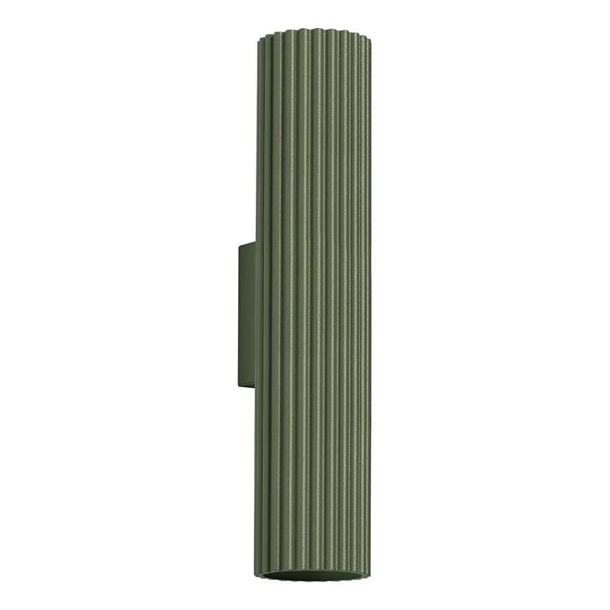 Wall light KARBON 2xGU10/10W/230V green