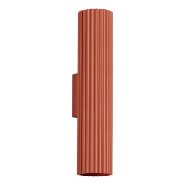 Wall light KARBON 2xGU10/10W/230V red