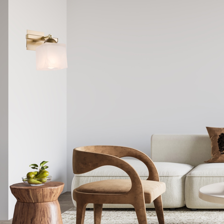 Wall light KLARA 1xE14/40W/230V gold